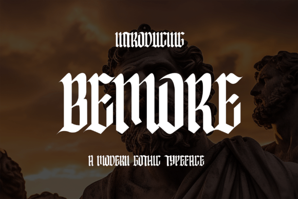 Bemore: Where Blackletter Tradition Meets Modern Edge