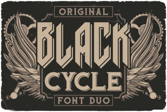 Black Cycle: Elevating Projects with Blackletter Charm