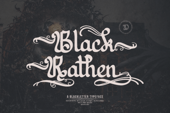 Black Rathen: Gothic Boldness for Modern Design