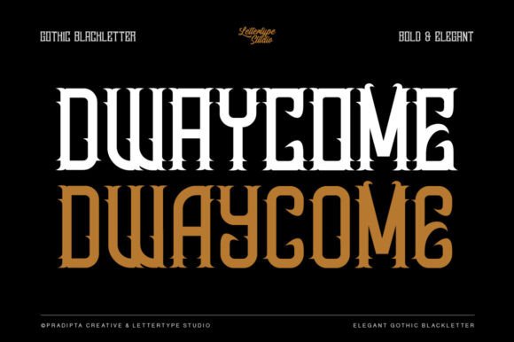 Dwaycome: Blending Gothic Tradition with Modern Edge