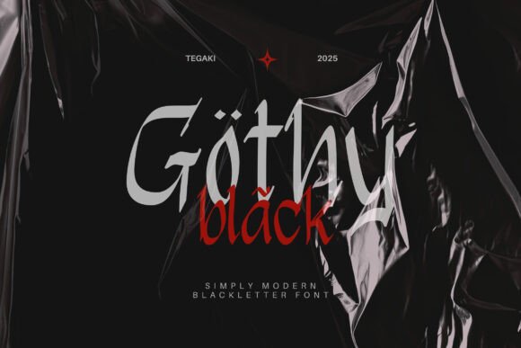 Gothy Black: The Modern Blackletter Typeface for Bold Projects