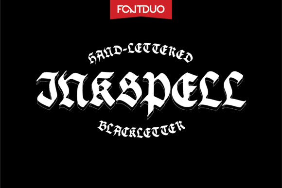 Inkspell: The Hand-Lettered Blackletter Font for Authentic Gothic Design