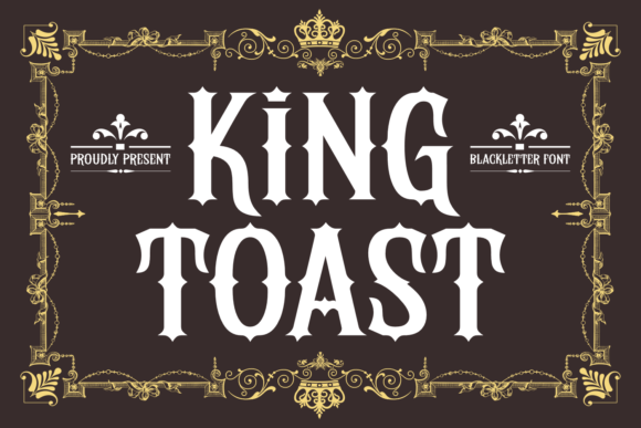 King Toast: Where Gothic Authority Meets Crowned Elegance