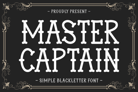 Master Captain: Gothic Elegance Meets Modern Design