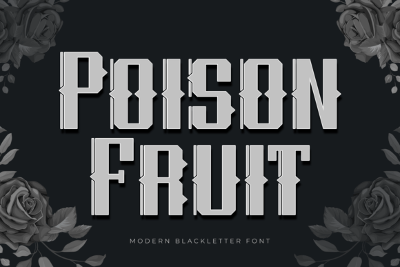 Poison Fruit: Gothic Elegance Meets Geometric Edge