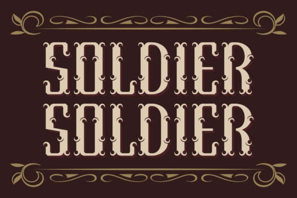 Soldier Soldier: A Blackletter Font with Modern Strength
