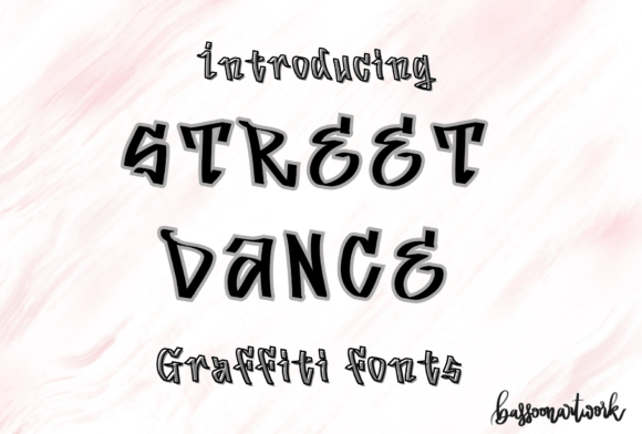 Street Dance: The Playful Blackletter Font with Urban Edge